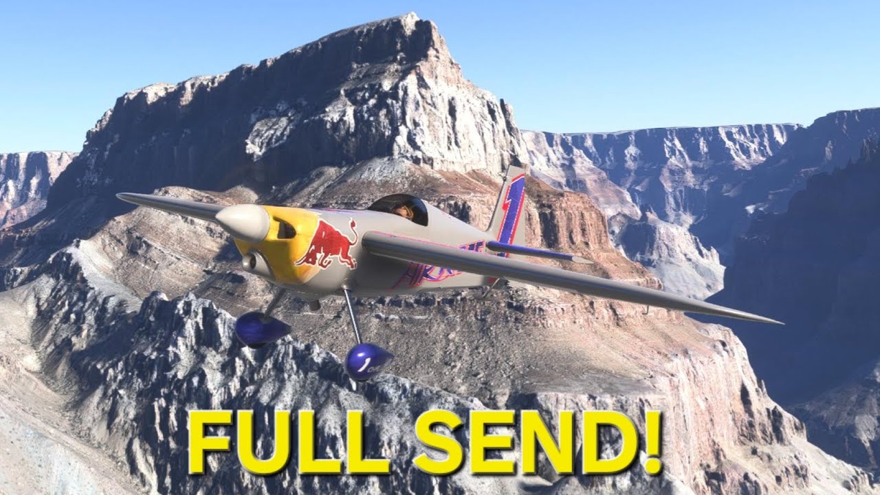 Red Bull Edge 540 RIPS Through the Grand Canyon | Flight Sim 2024 (PS5)