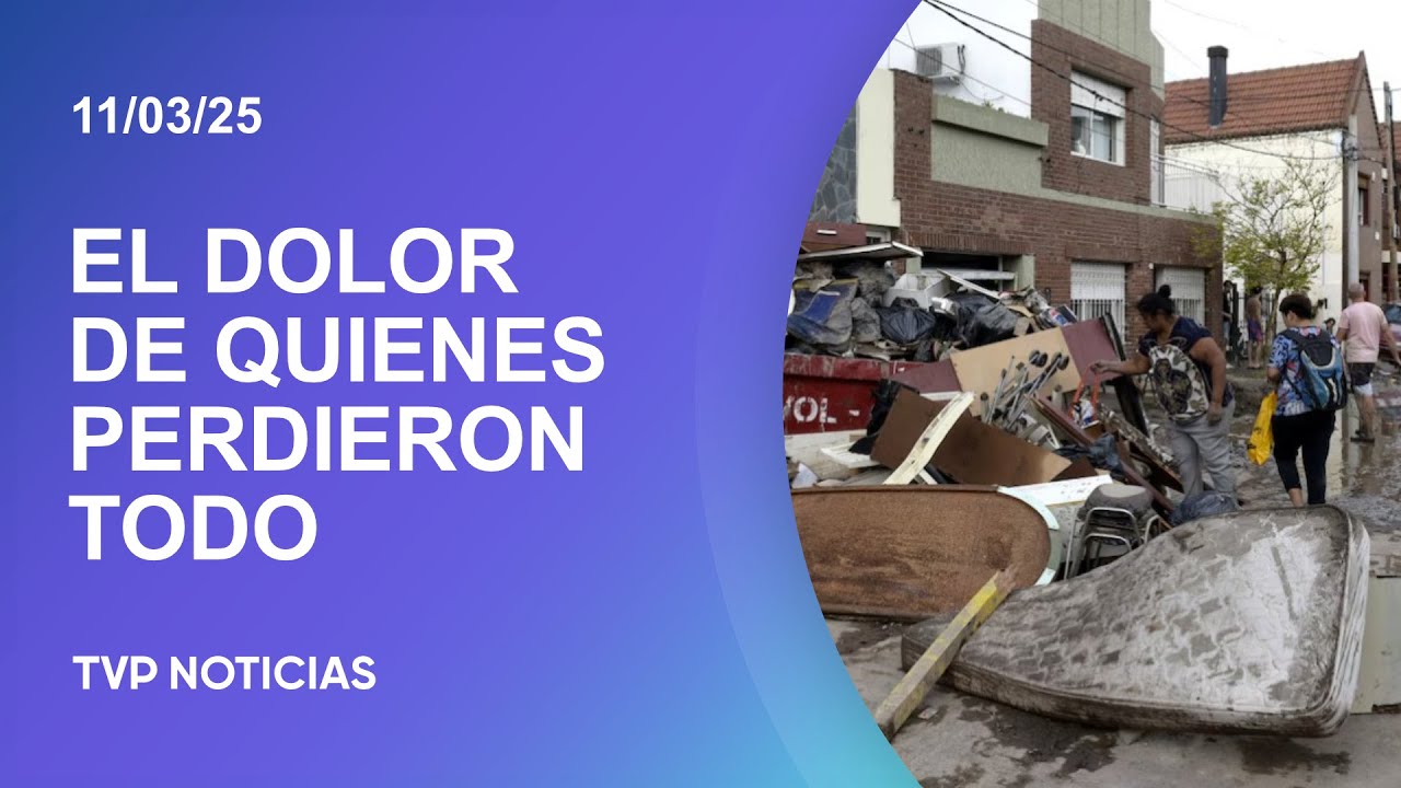 Bahía Blanca: el dolor de quienes lo perdieron todo