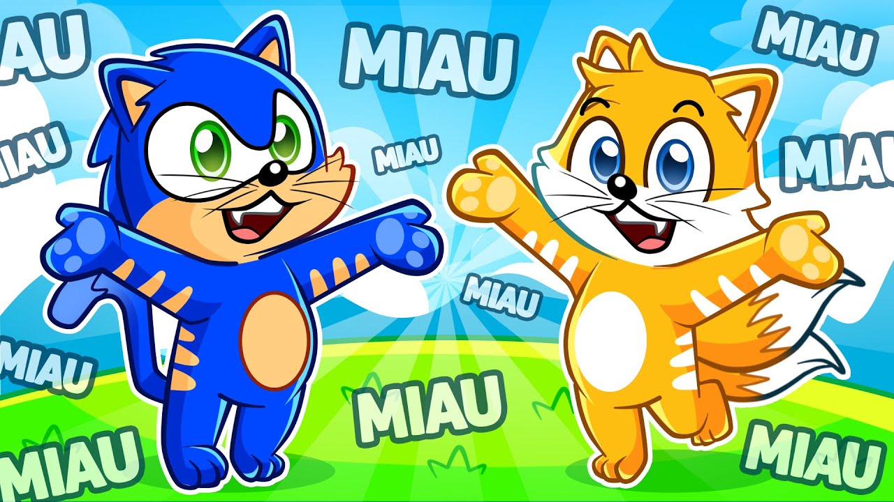 SONIC e TAILS viraram GATOS no ROBLOX!!!