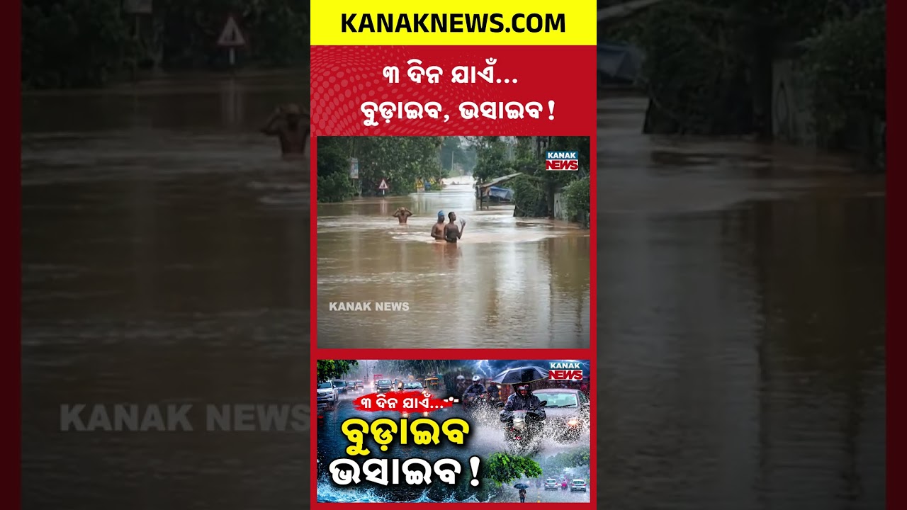 ଲଘୁଚାପର ଲାଲ୍ ଆଲର୍ଟ! | Special Report On Odisha Weather | Heavy Rain to Continue for 72 Hours