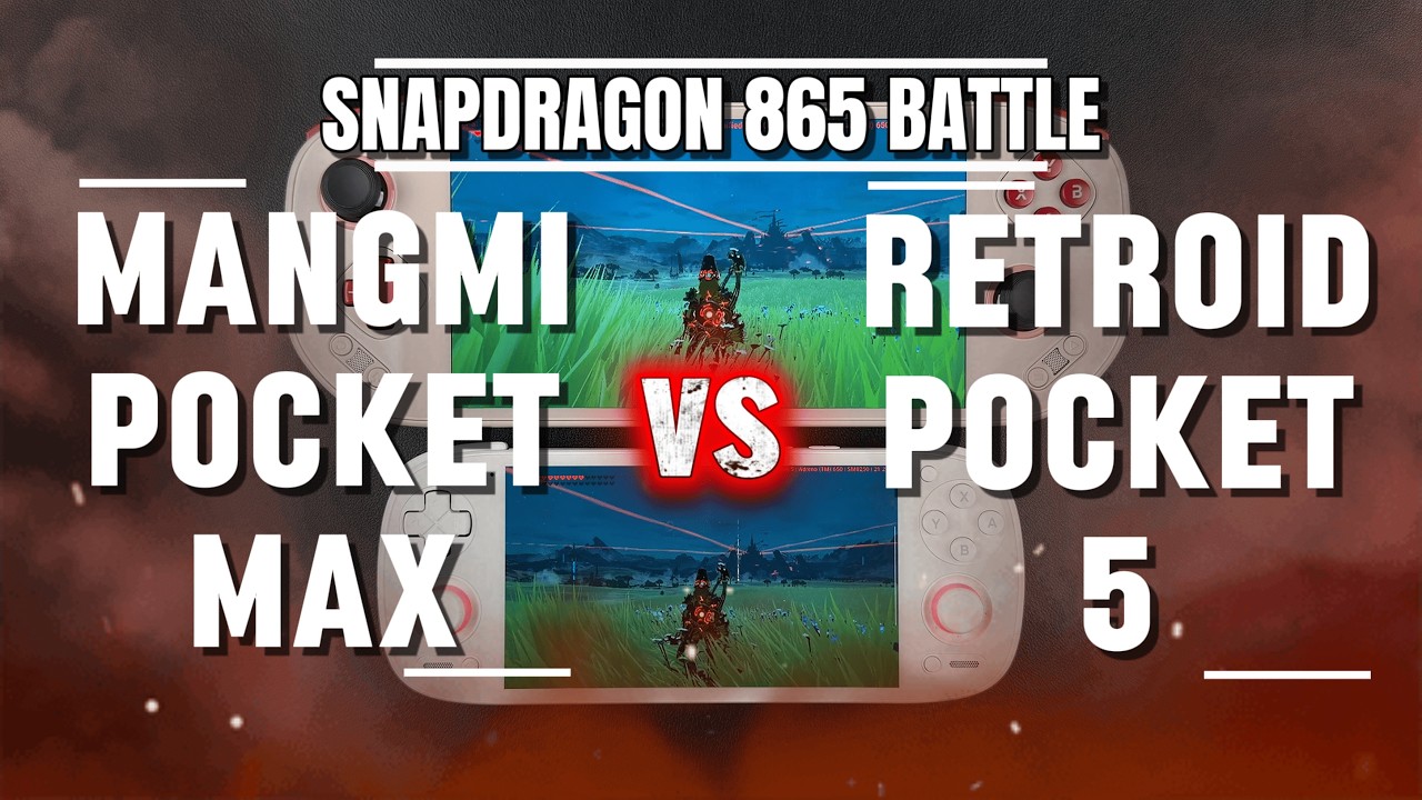 [BATTLE] Mangmi Pocket Max VS Retroid Pocket 5 มันแรงกว่ากันจริงเหรอ!!??