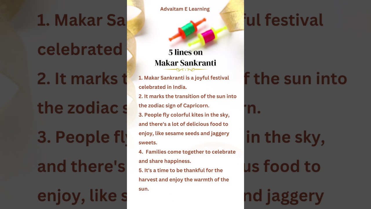 essay on makar sankranti 2026 in english #festival  #shorts #shortsfeed #shout whatsapp status video