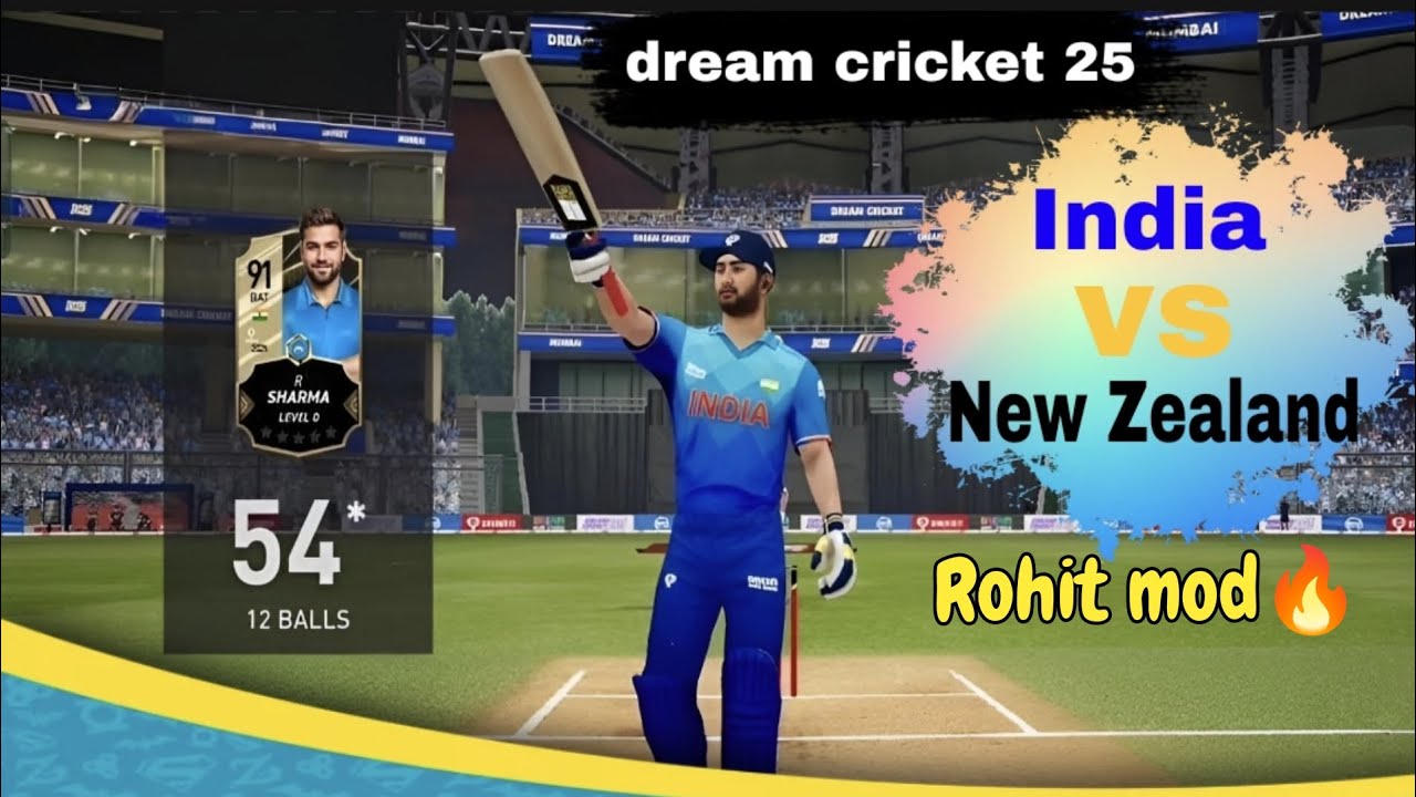 India vs New Zealand | ODI 5 Overs | Rohit Sharma Half Century | India Won by 8 Runs
