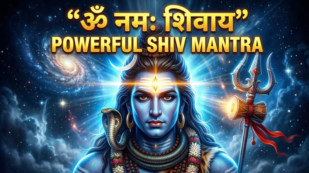 ॐ नमः शिवाय | Powerful Shiv Mantra | Remove Negative Energy | Har Har Mahadev 🔱