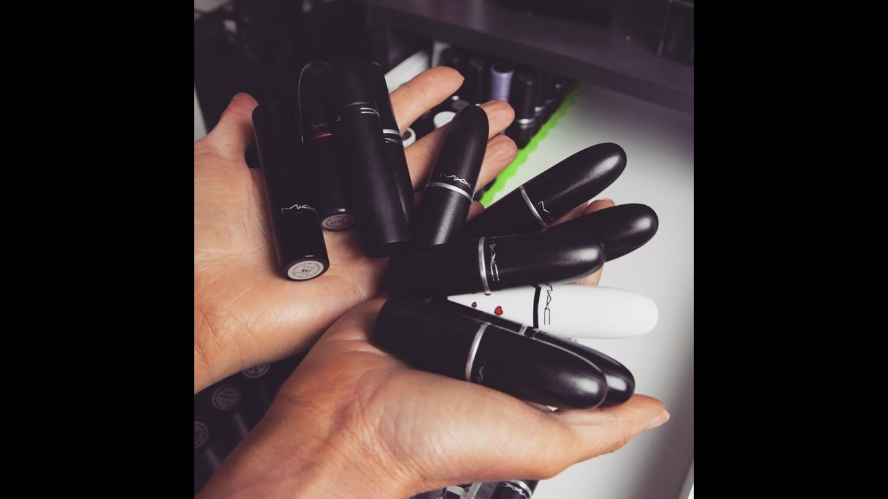 My Makeup Collection & Declutter #1: Mac Lipsticks, Mineralize, Sheen Supreme, Huggable Lip Color