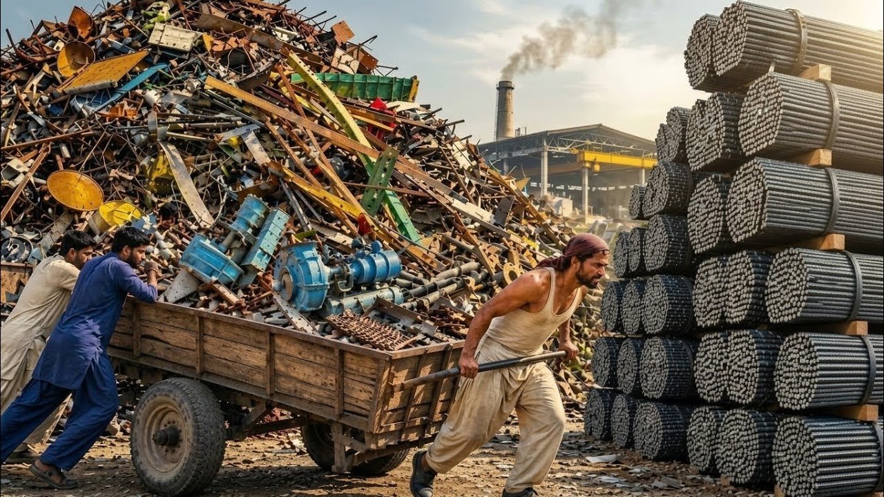 Top 10 Most Satisfying Metal Scrap Transformations | Mass Production Factory Process