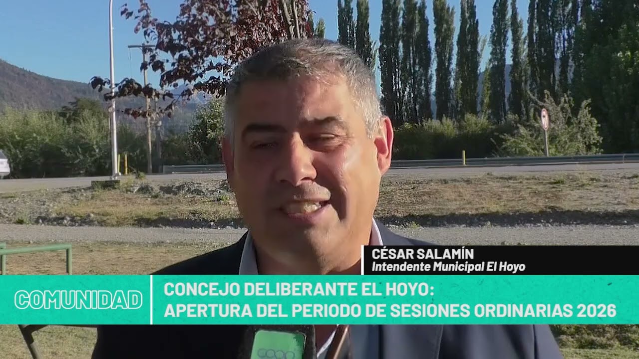 06 03 26 CESAR SALAMIN Intendente Municipal El Hoyo