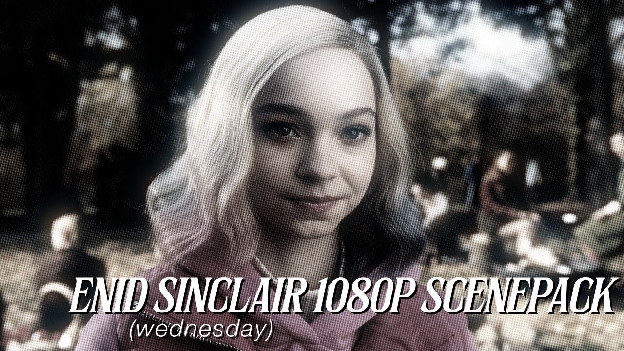 enid sinclair 1080p scene pack | wednesday