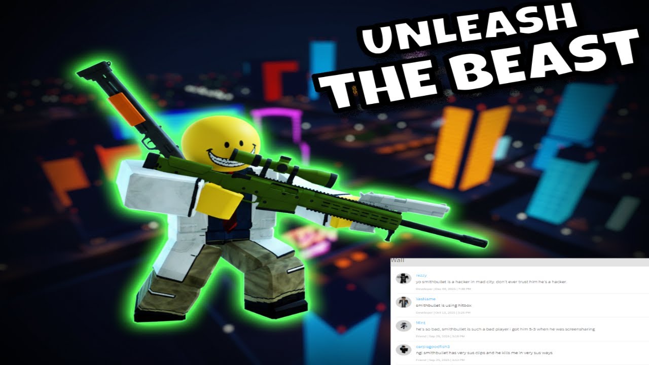 UNLEASH THE PRIMAL BEAST 👹 | Mad City PvP Montage #3 (Chapter 1) || ROBLOX