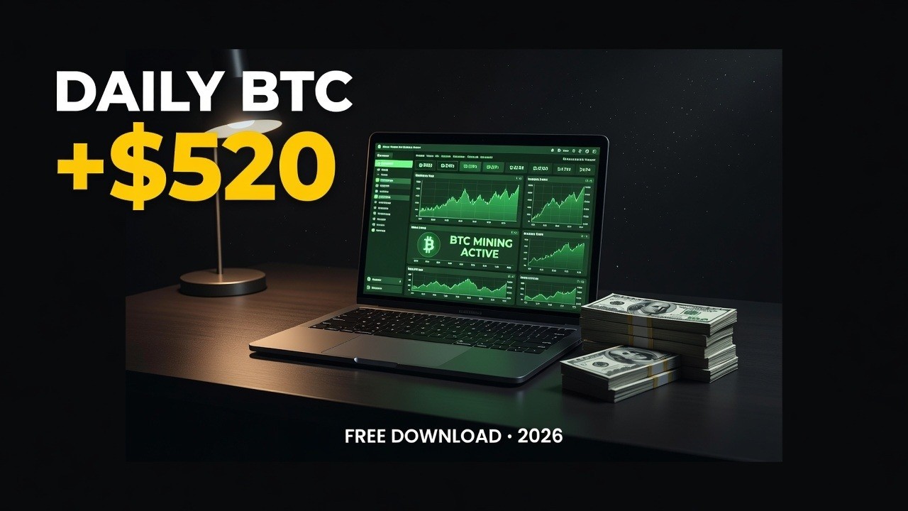 Free Bitcoin Mining on Your PC: Download the BTC Miner for Passive Income in 2026! 💸