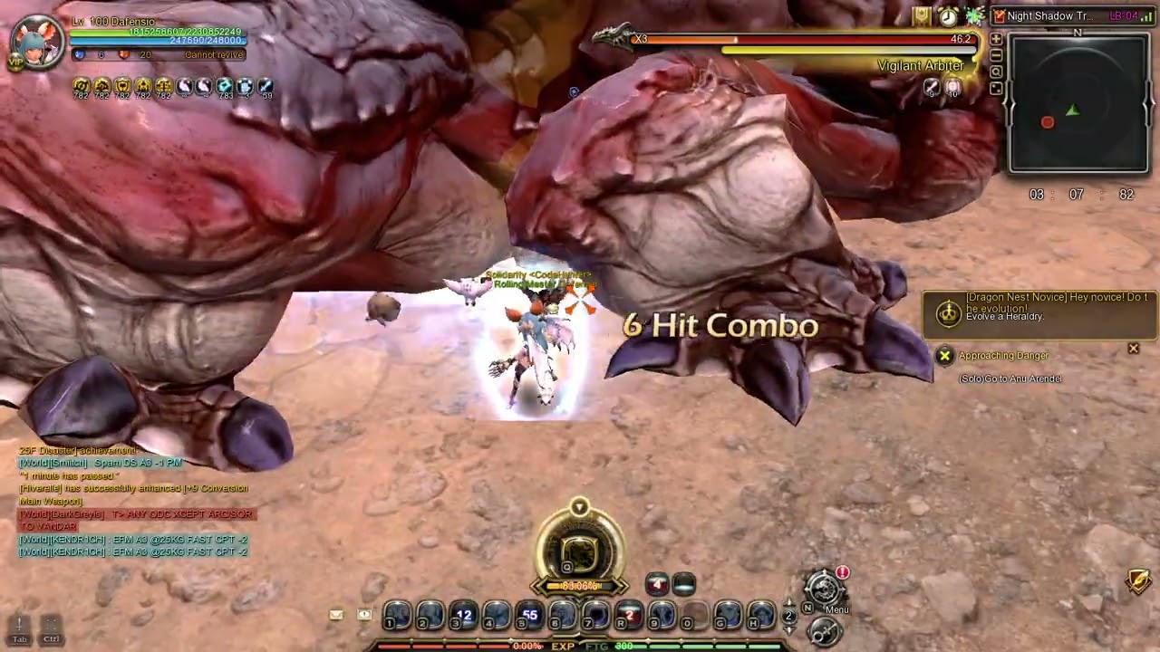 [Dragon Nest SEA] Defensio NSTG ASC4 (Night Shadow Training Ground) clear.