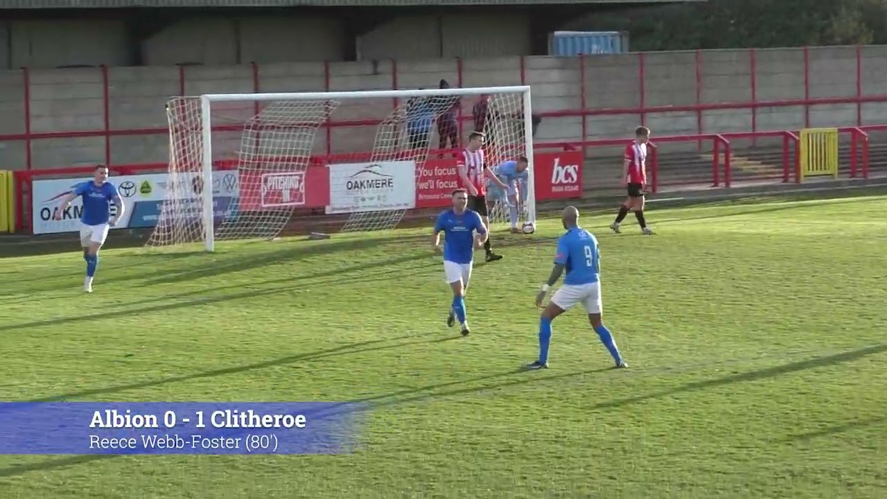 Albion v Clitheroe NPL West 3 December 2022