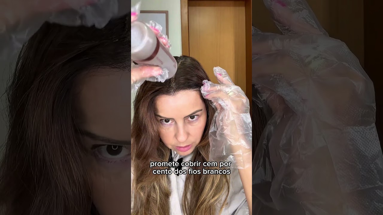 Usei a cor 5U de Excellence sem amônia de @lorealparis para cobrir fios brancos!#Publicidade