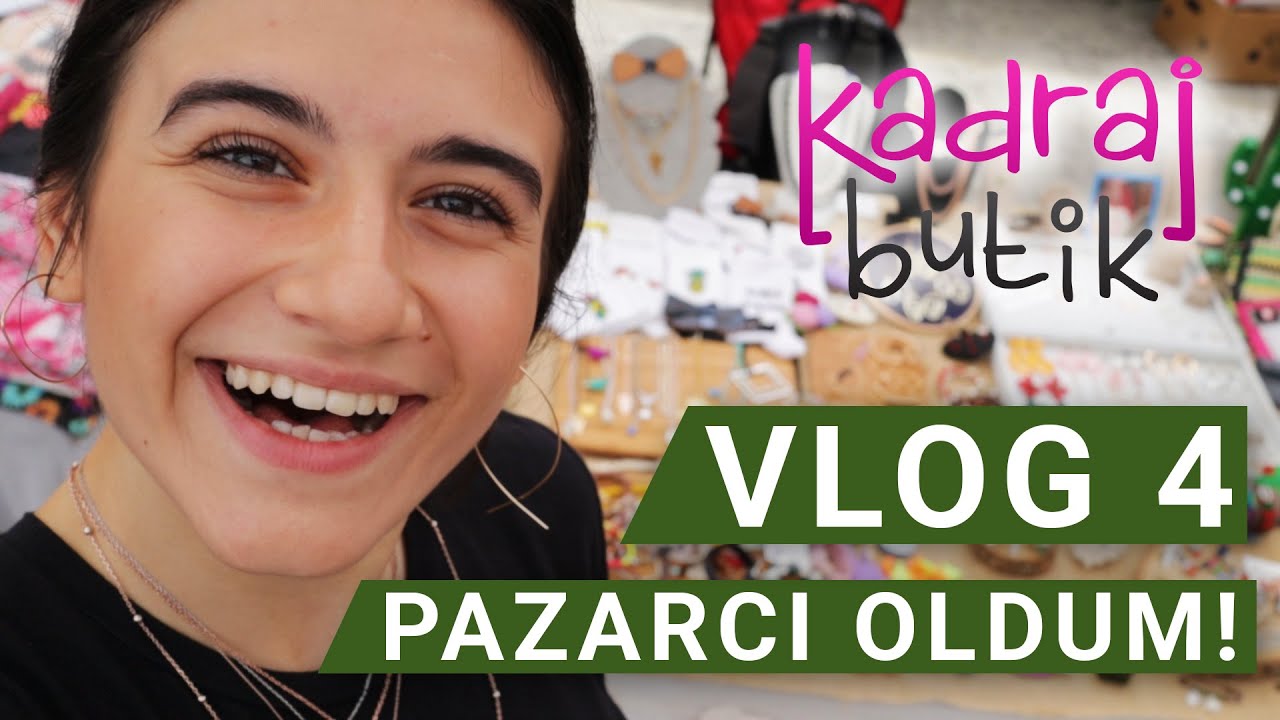 PAZARCI OLDUM / Kadraj Butik'le Feriköy ve Beşiktaş Pazarlarında Satış Yaptım.
