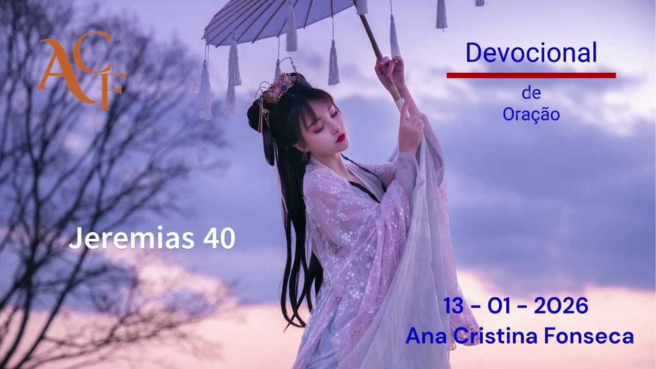 Devocional de Oração   13  de Janeiro de 2026
