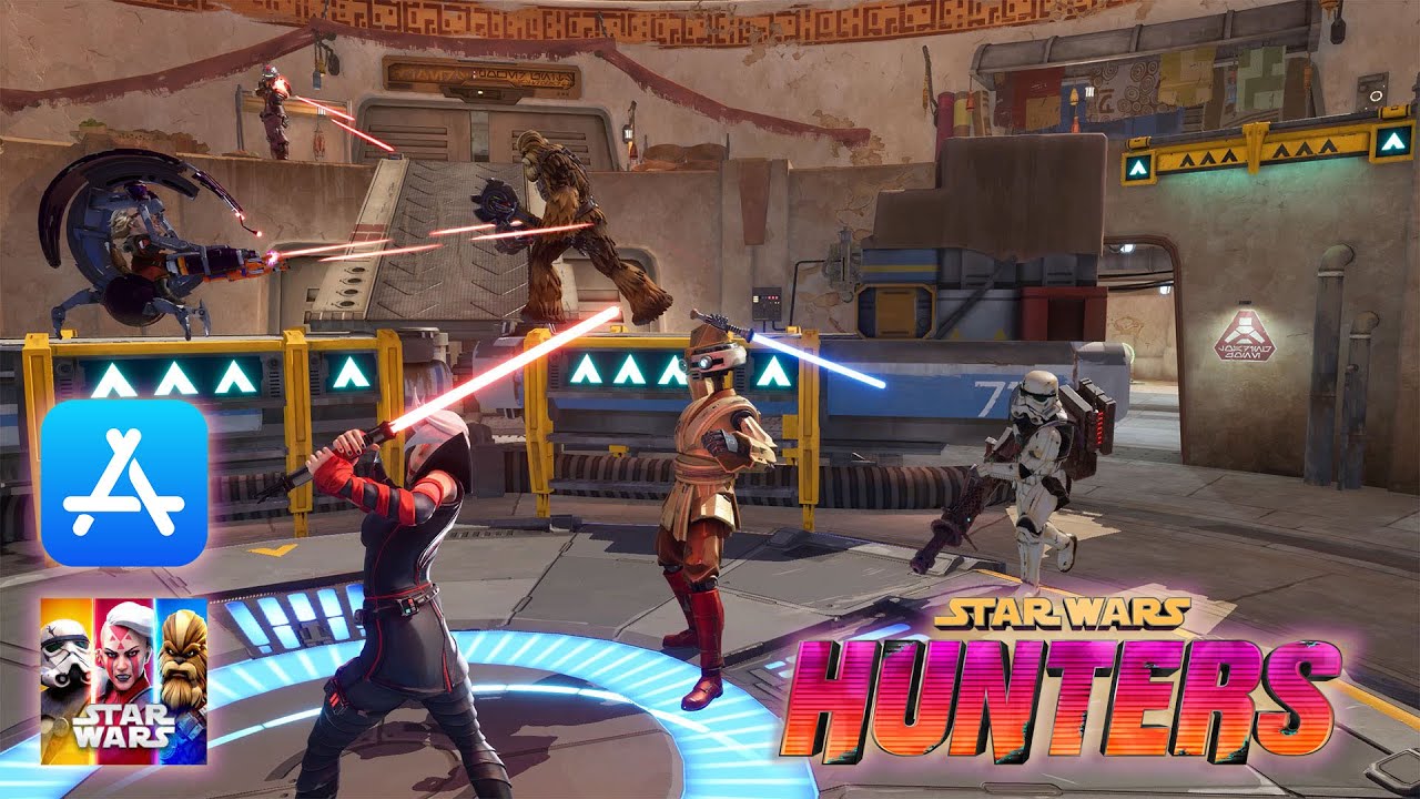 Gameplay Star Wars: Hunters (iOS/iPad) - New mode Huttball