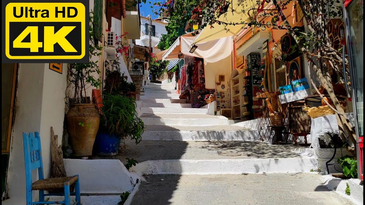 Parga, Greece – Walking Tour in 40°C Heat 🏖️🔥🚶‍♂️