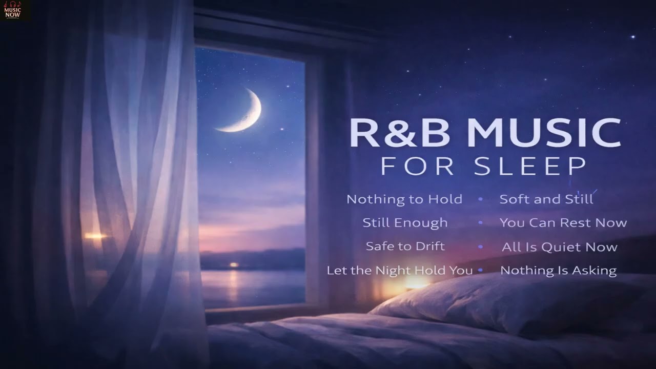 R&B Music for Deep Sleep 🌙 Calm Night | Soft & Still