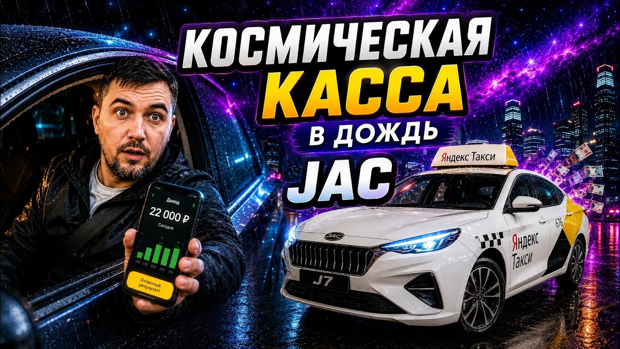 Таксую на JAC J7 / Честный отзыв об авто / RS TAXI