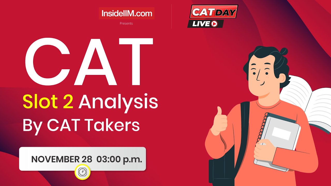 CAT 2021 Slot 2 Analysis - CAT Day Live