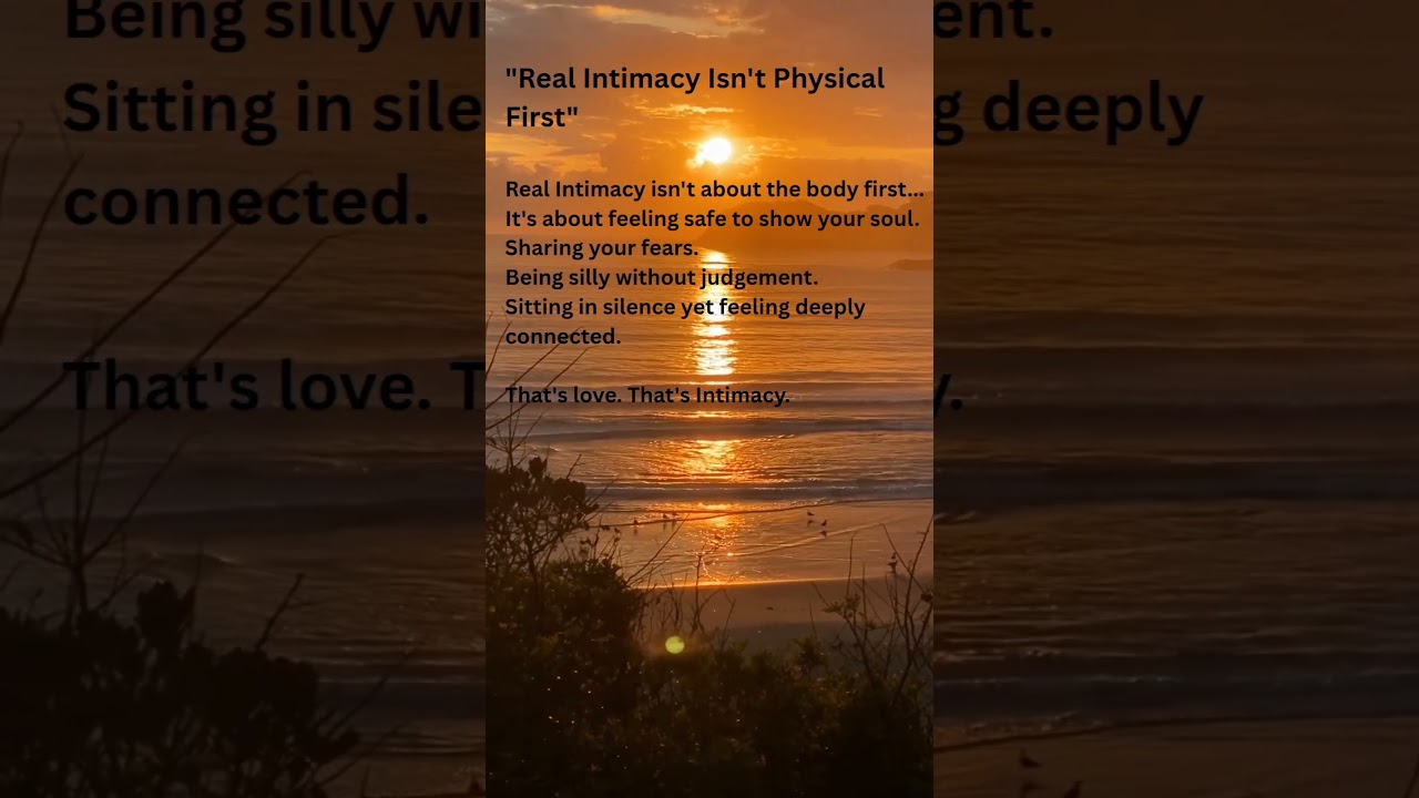 #intimacy