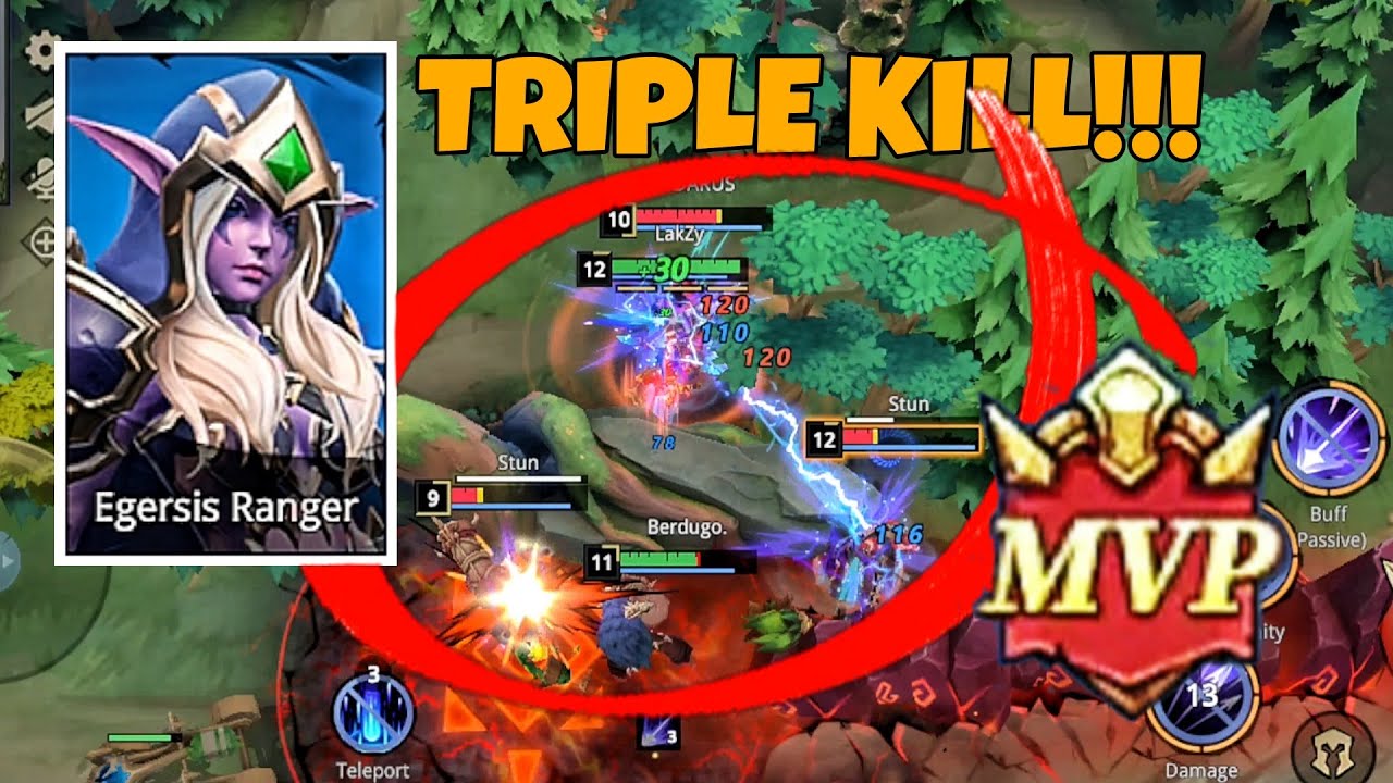 EGERSIS FULL GAMEPLAY! + MVP | AUTO CHESS MOBA | LakZy