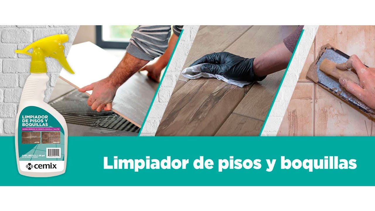 Limpiador de Pisos y Boquillas