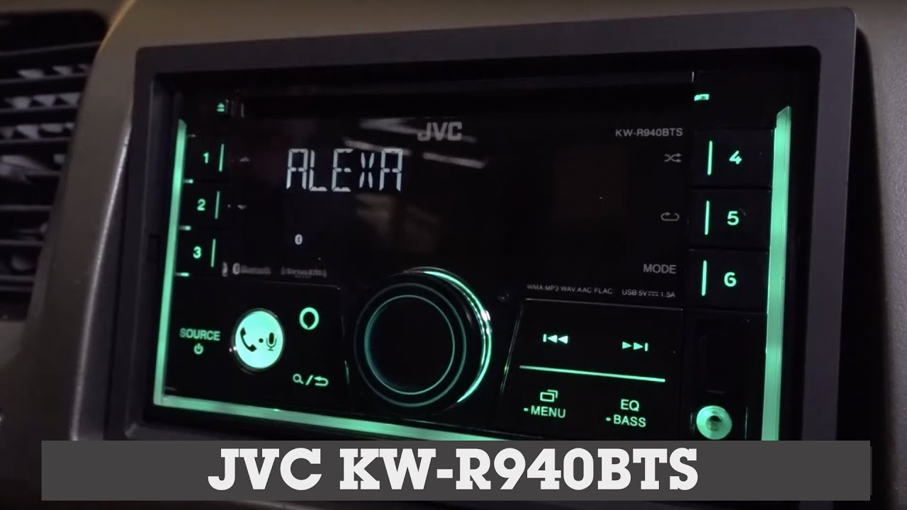 JVC KW-R940BTS Display and Controls Demo | Crutchfield Video