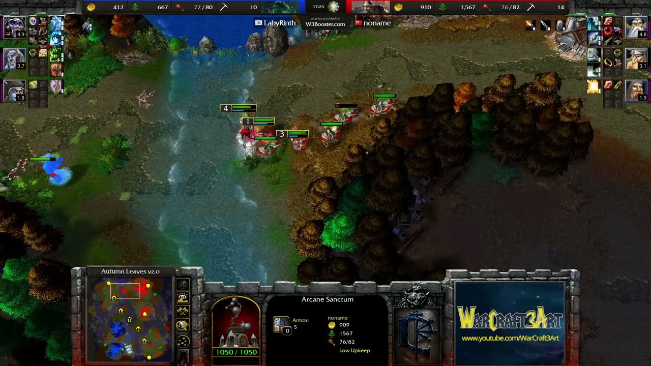 Fortitude(HU) vs LabyRinth(UD) - Warcraft 3: Classic - RN8867