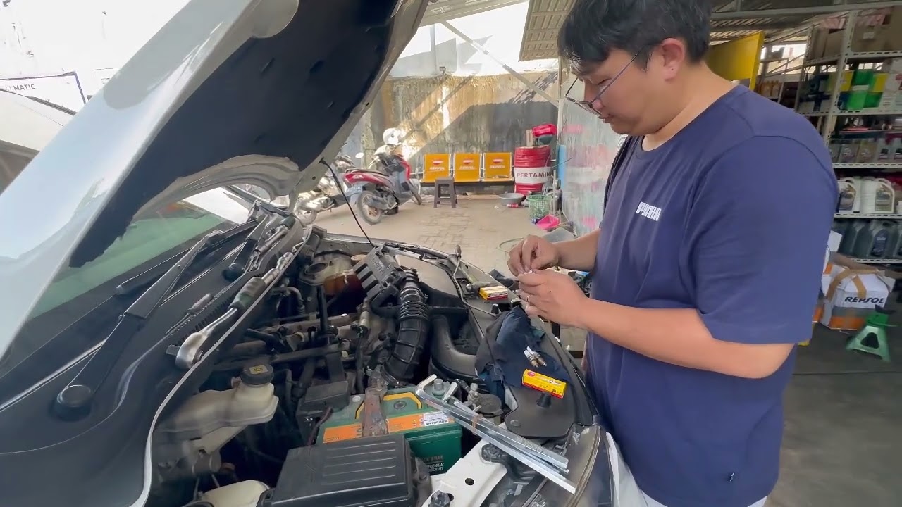 Wuling Unit 2018 Ganti oli transmisi dan oli gardan Begini jadi nya !!!