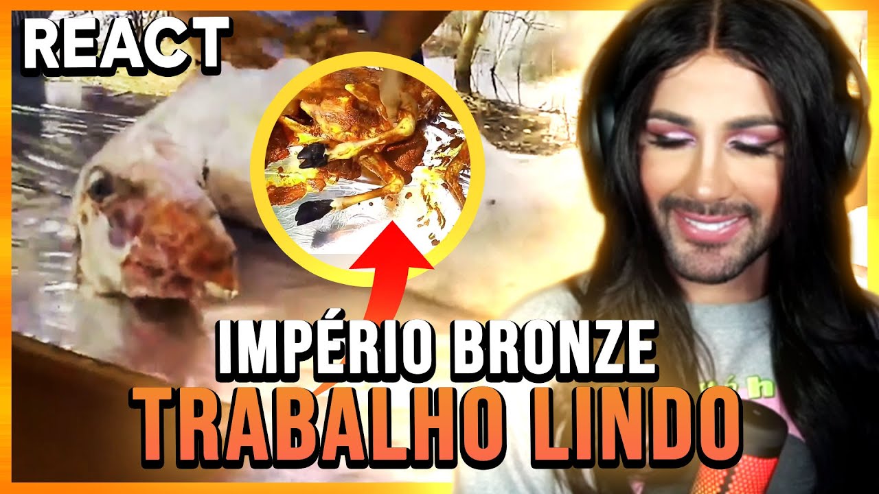IMPERIO BRONZE, SÓ TRABALHO LINDO!🌞| React - Samira Close