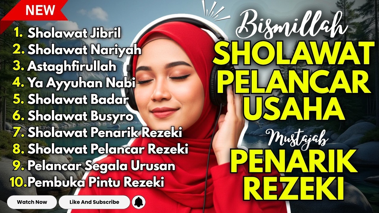 SHOLAWAT TERBARU 2026 | SHOLAWAT NABI PENARIK REJEKI | Sholawat Jibril, Sholawat Busyro, Nariyah