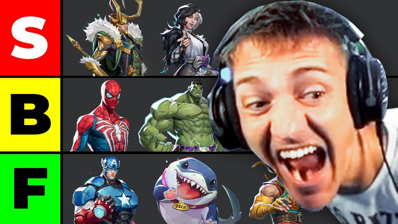 Ninja Reacts to EVERY Marvel Rivals Hero – JUST SCREAMING