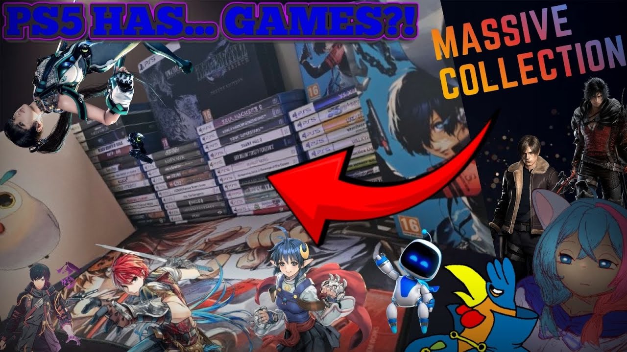 PS5 Has Games? | PS5 Physical Game Collection Showcase (Massive Collection!)