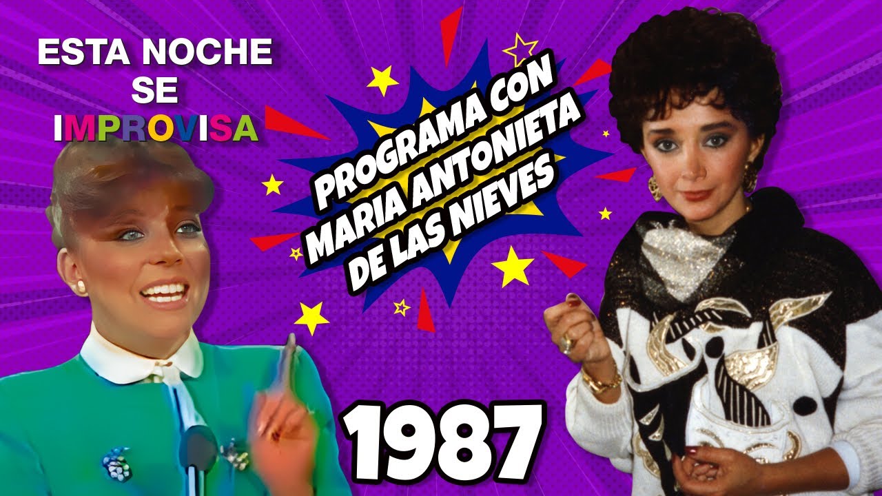 Maria Antonieta de las Nieves con Verónica Castro en 