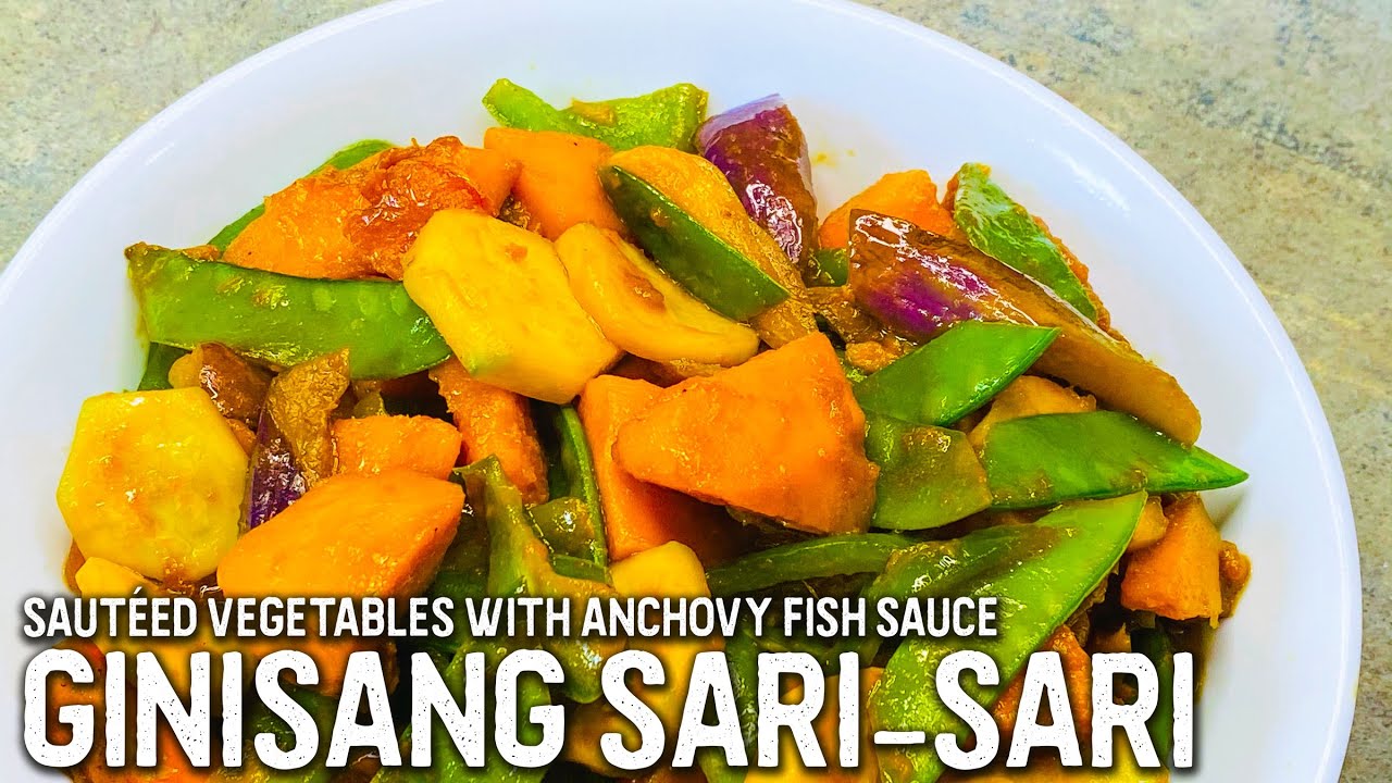 GINISANG SARI-SARI | How to Cook Sautéed Vegetable with Anchovy Fish Sauce | Hon and Hon