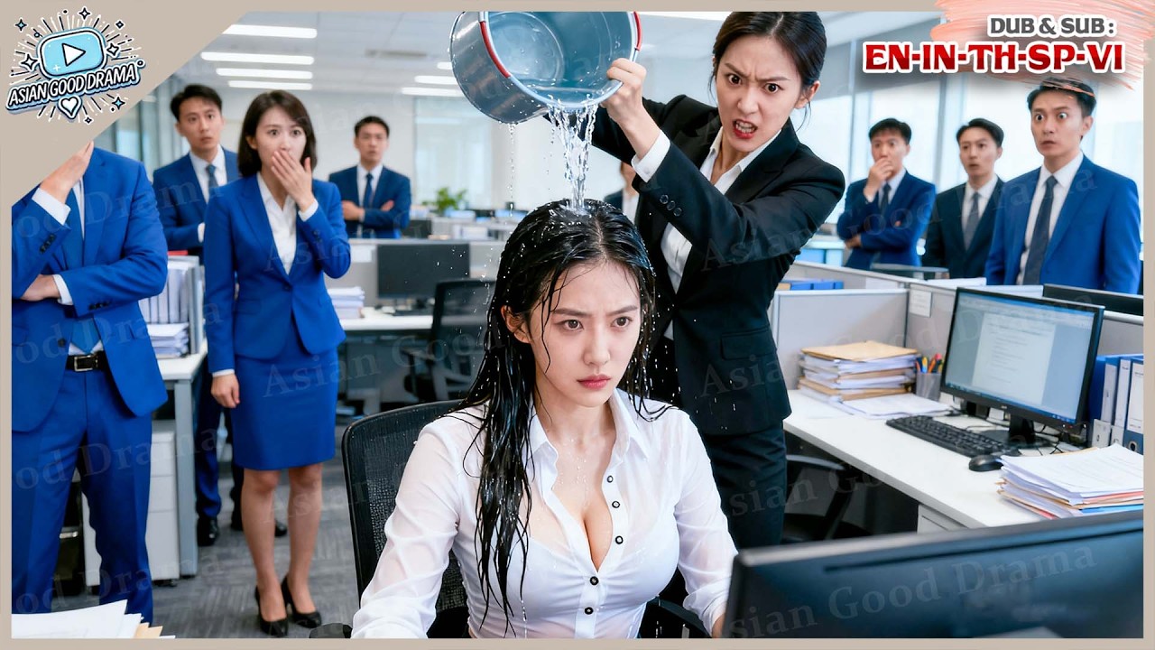 Poor Girl Bullied and Splashed with Water by Coworkers—Turns Out the Intern Was CEO Richest