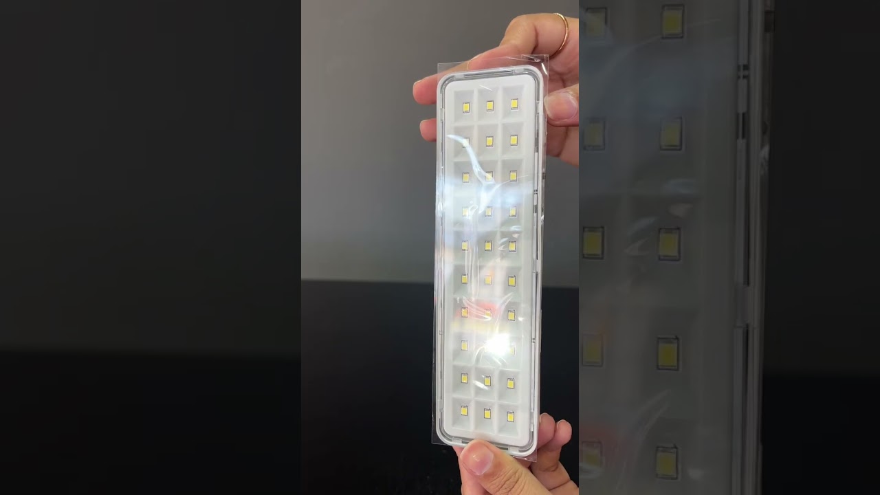 Lumin&aacute;ria de Emerg&ecirc;ncia 30 Leds Segurimax