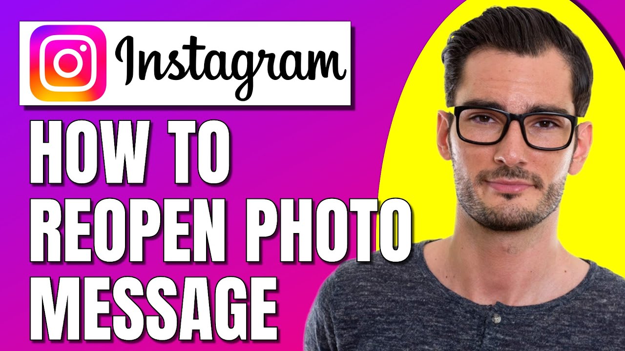 Как повторно открыть фотосообщение в Instagram