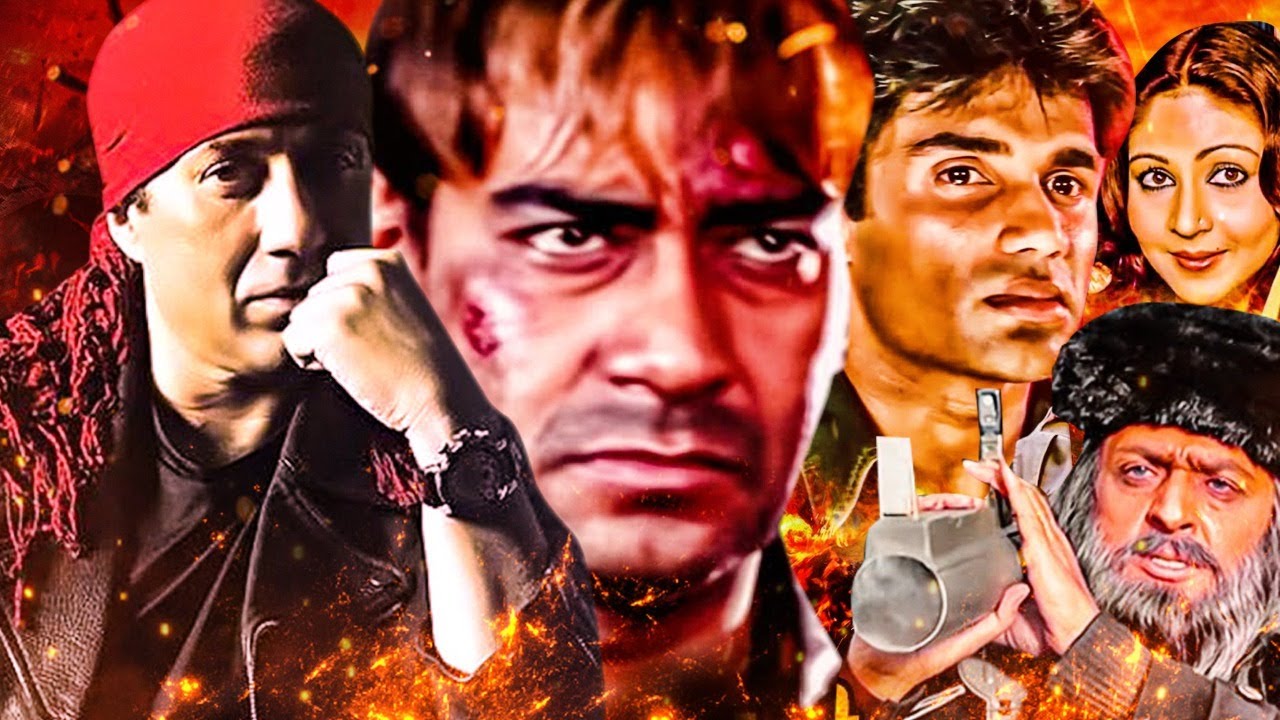 सनी देओल और अजय देवगन ने किया देश के दुश्मनो का खात्मा | SUNNY SUNIL AJAY BLOCKBUSTER ACTION MOVIE