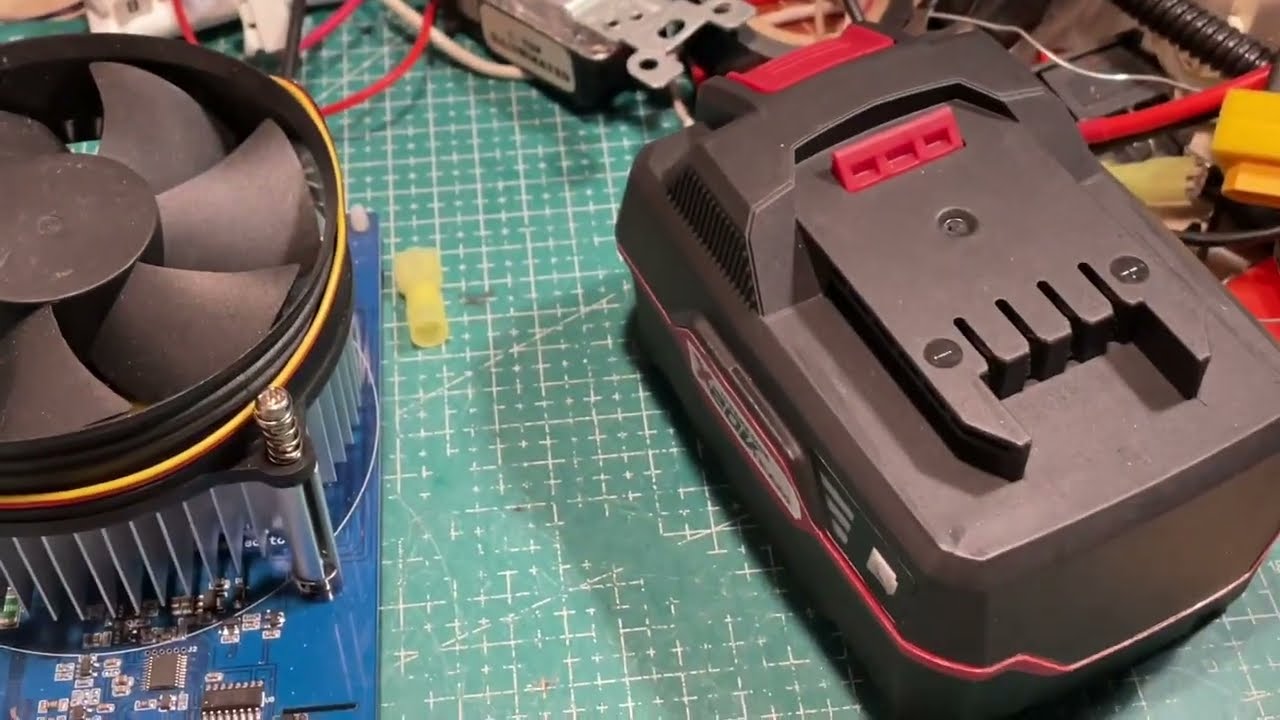 Crazy $15 Parkside 20V 4Ah tool battery real tested capacity