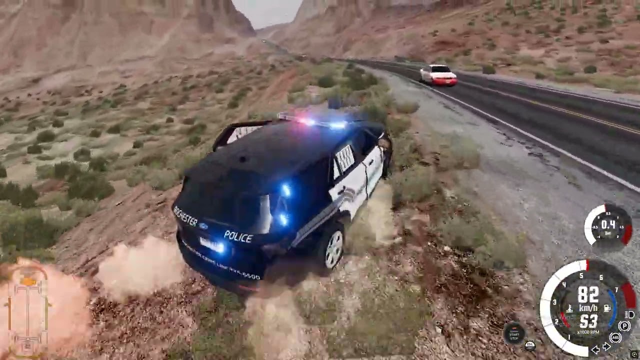 Beamng.Drive Ford Police