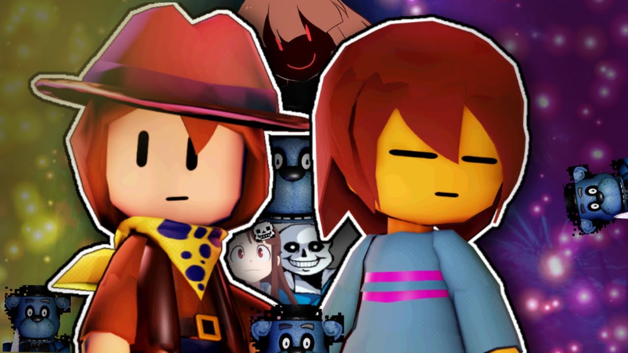 Llenándome de DETERMINACION con FRISK y CLOVER... y FREDDY?!  - Roblox: Sonic.EXE OUTCOME MEMORIES