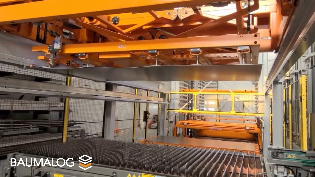 SmartFlow System | Laser cutting machines automation by Baumalog