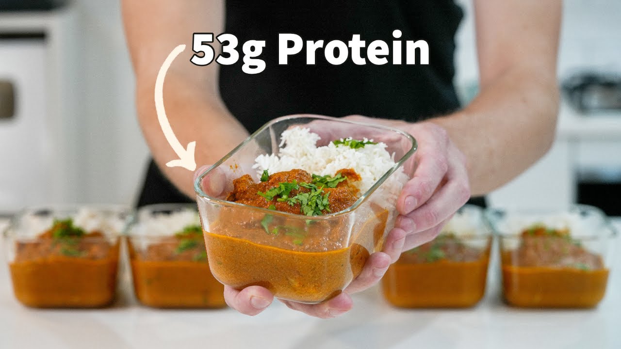 How to Meal Prep Butter Chicken | Easy and Delicious Recipe for Busy Weekdays!