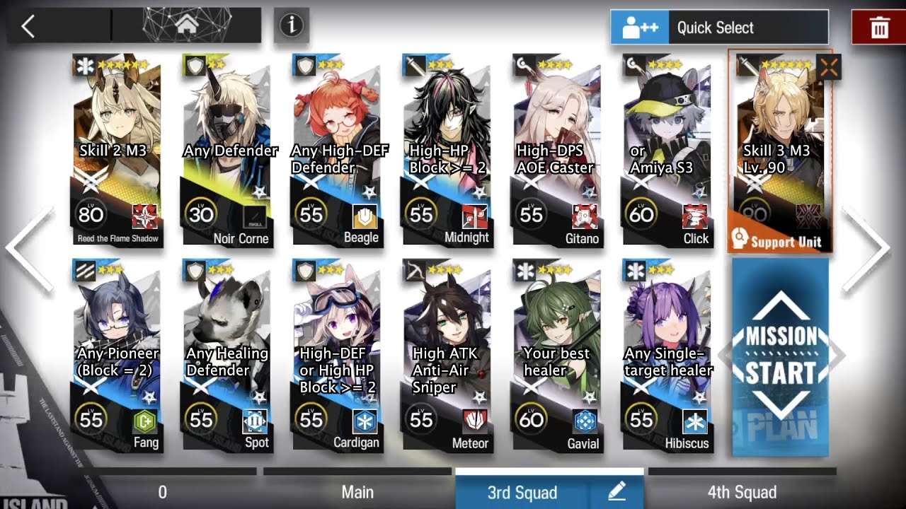WB-EX-8 CM | Reed the Flame Shadow + Młynar + 3/4-stars | Arknights | Where Vernal Winds Never Blow