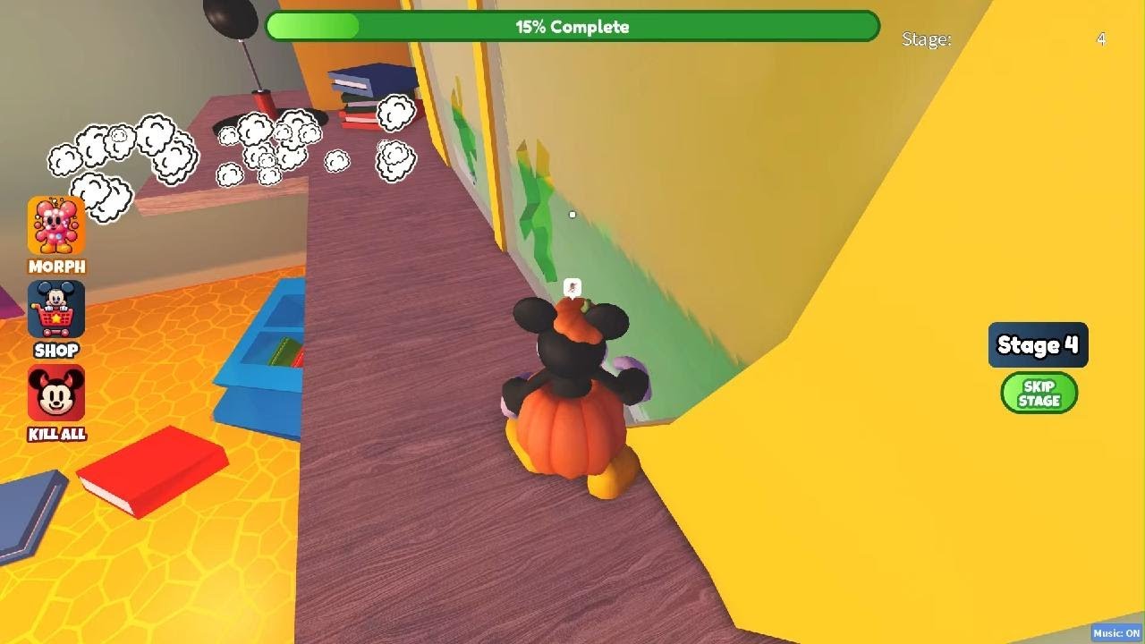 Mickey plays CLUBHOUSE OBBY