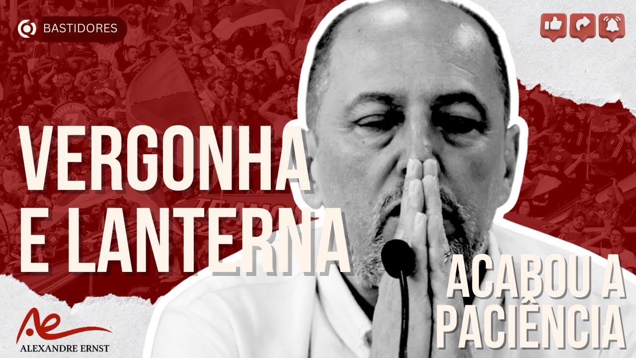 🔴⚪️DIREÇÃO DO INTER SE ENTREGOU? | VESTIÁRIO IMPLODIU E SENTIU | PROTESTOS FIM DA PACIÊNCIA