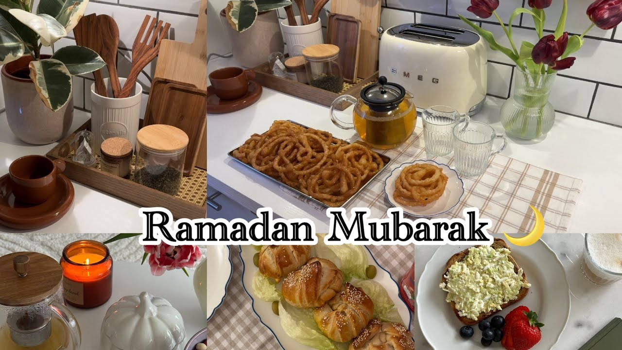 Ramadan Mubarak 🌙/ Slow life in Sweden/ Baking special pastry 🥨/ Grocery shopping/ Silent vlog 🫧✨💫