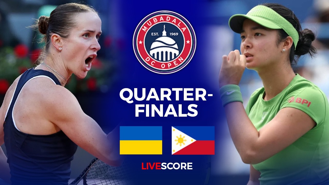 Alex Eala vs Elina Svitolina LIVE SCORE and STATS | 2026 Mubadala DC Open